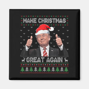 Íman Engraçado Trump Torne Excelente De Natal Novamente