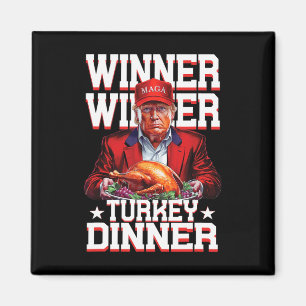 Íman Engraçado Trump Vencedor Turquia Janta Ação de Gra