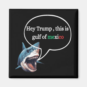 Íman Engraçado Tubarão-Design, Pergunte A Trump Este É 
