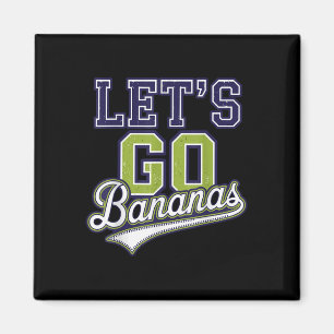 Íman Engraçado Vamos Bananas Cuja Banana Fruta Ban