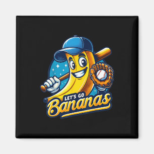 Íman Engraçado Vamos Bananas Cuja Fruta de Banana Jogue