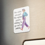 Íman Engraçado Velho, você ganha a Sarcastic Retro Hous<br><div class="desc">Este design foi criado através da arte digital. Pode ser personalizado escolhendo a opção personalizar mais. Entre em contato comigo em colorflowcreations@gmail.com se você quiser usar este design em outro produto. Veja mais das minhas criações ou siga-me em www.facebook.com/colorflowcreations,  www.instagram.com/colorflowcreations,  www.twitter.com/colorflowart e www.pinterest.com/colorflowcreations.</div>