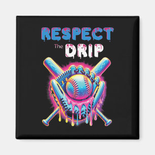 Íman Engraçado Vender Dripe De Sorvete Respeite O Dri