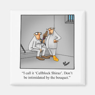 Íman Engraçado Vinho Humor Magnet Specticks