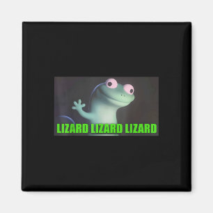 Íman Engraçado Weirdcore Lizard Lizard Lizard Meme Anim