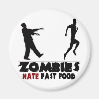Íman Engraçado Zombies Comida rápida