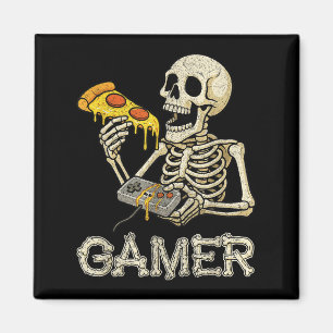 Íman Engraçado Zza Gamer Skeleton Jogo Adolescentes Jov