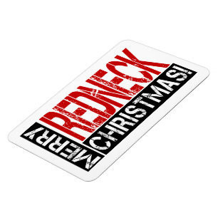 Íman Engraçados desejos de natal no caipira vermelho