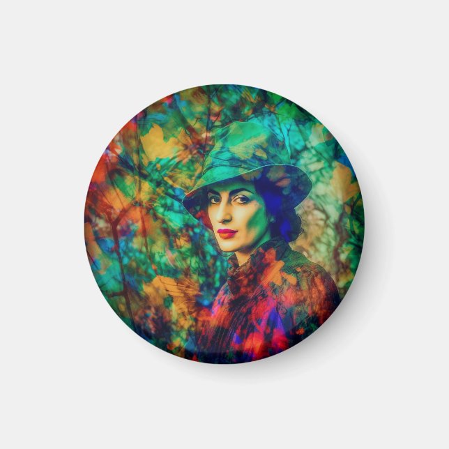 Íman Enigma no outono (Frente)