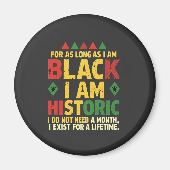 Íman Enquanto eu for negro, sou histórico (Frente)