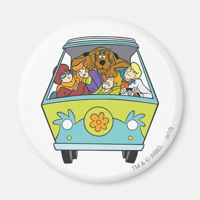 Íman Enrolado Na Máquina Misteriosa (Frente)