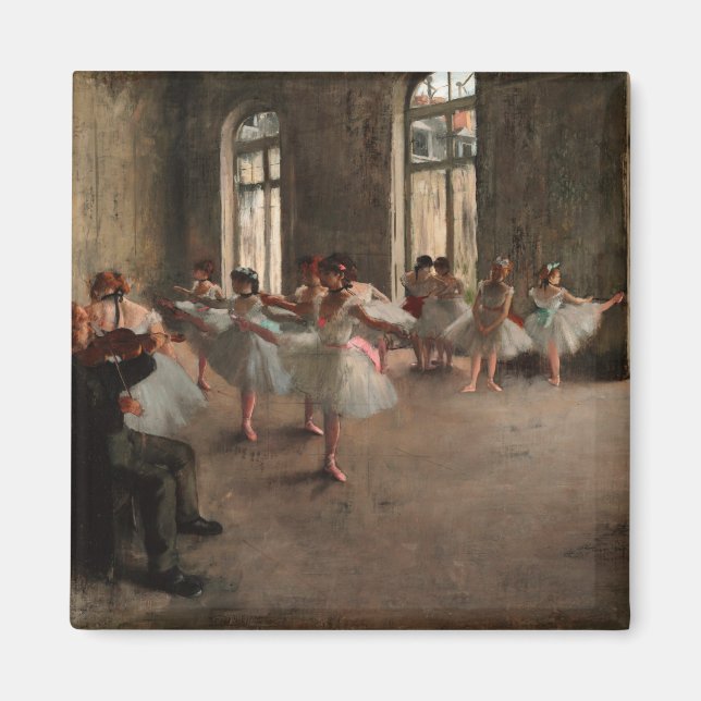Íman Ensaio de balés - Edgar Degas - 1873 (Frente)