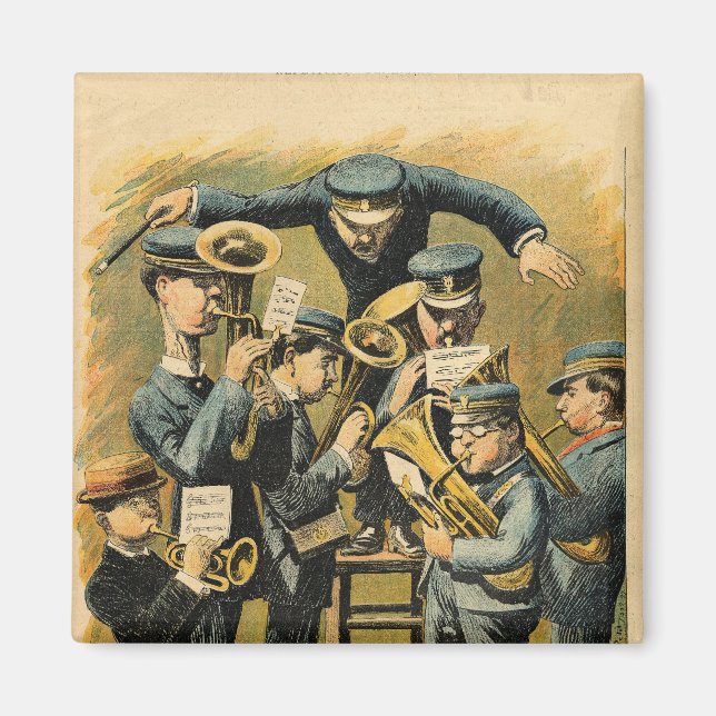Íman ensaio de banda (Frente)