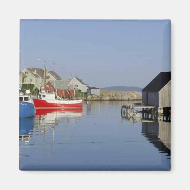 Íman Enseada de Peggy, Nova Scotia, Canadá (Frente)