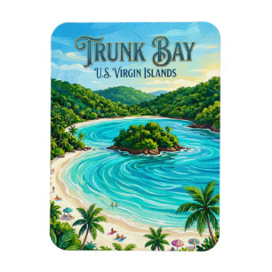 Íman Enseada Trunk Ilhas Virgens Americanas