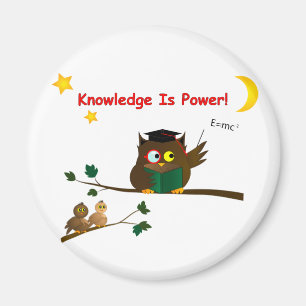 Íman Ensinando Wise Owl