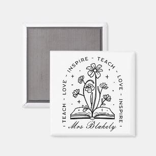 Íman Ensinar amor inspira o nome personalizado do profe