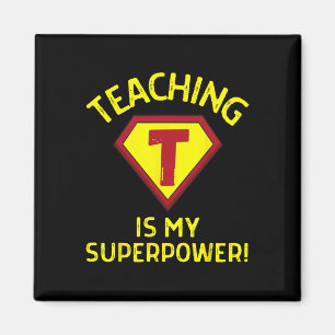Íman Ensinar É Meu Superpoder - Professor Fundamental D