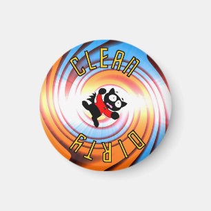 Íman Ensine o ímã da lavadora de louça do fraidy Clean