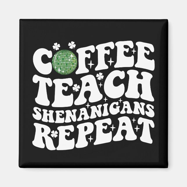 Íman Ensino de Café Shenanigans Repete Professora de Bo (Frente)