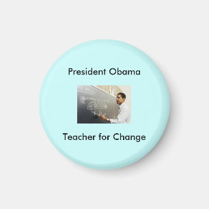 Íman Ensino de Obama, presidente Obama, professor para