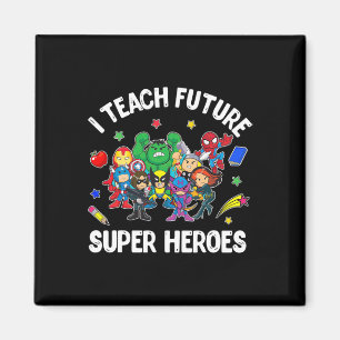 Íman Ensino Super Heróis Futuros Dando Presente Ensinan