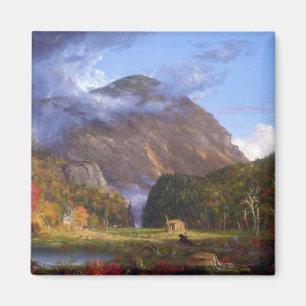 Íman Entalhe do Mountans branco pelo Cole de Thomas