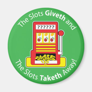 Íman Entalhes Giveth e Taketh