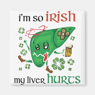 Íman Então irlandês meu fígado dói