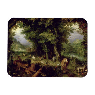 Íman Enterre ou o paraíso terrestre, 1607-08 (óleo na