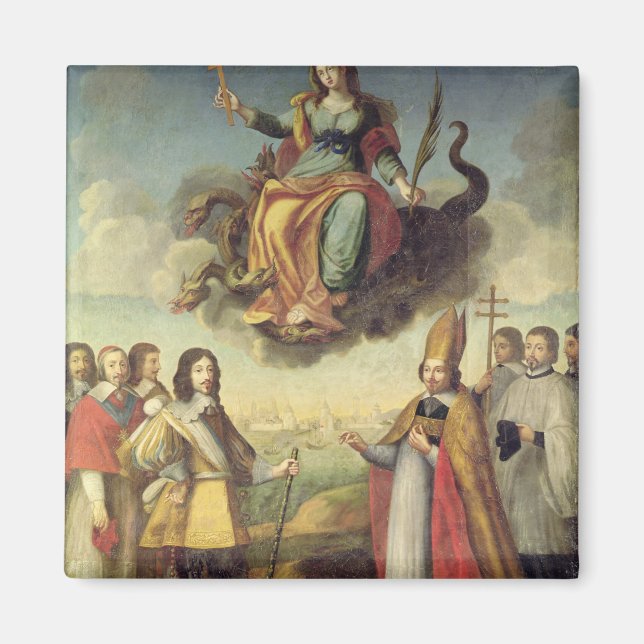 Íman Entrada de Luís XIII King da França e (Frente)