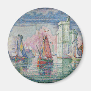 Íman Entrada do Porto de La Rochelle, Paul Signac
