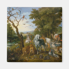 Íman Entrada dos animais na arca de Noah (Brueghel)