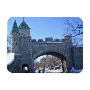 Íman Entrada na Cidade Velha do Quebec, Quebec, Canadá