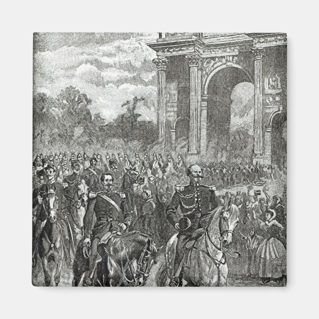 Íman Entrada Napoleão III e Victor Emmanuel (Frente)