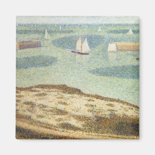 Íman Entrada para o Porto por Georges Seurat, Arte Anti
