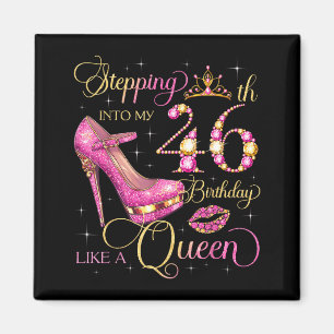 Íman Entrando no meu 46º aniversário como Rainha 46 Ano