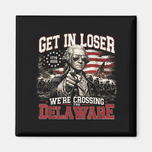 Íman Entre Cruzando O Delaware 4 De Julho Vintage 5