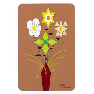 Íman "Entrega da Flor" 4 x 6 Fotografias Flexíveis