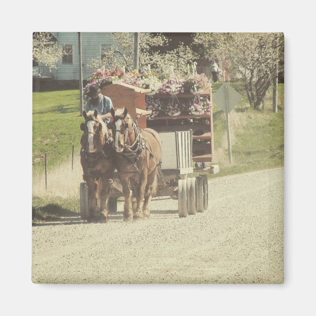 Íman Entrega de Flor (Frente)