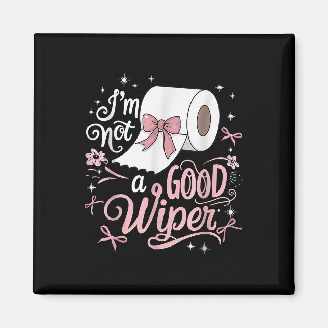 Íman Envergonhar Camisa Engraçada Não Sou Uma Boa Inapr (Frente)