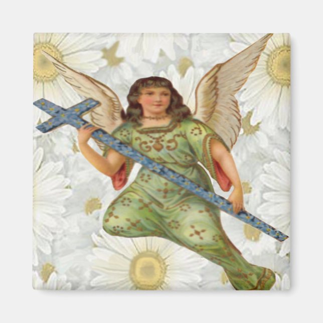 Íman Enviando Mensagem Anjo Magnet (Frente)