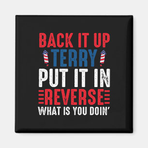 Íman Envie Terry para o reverso 4 de julho