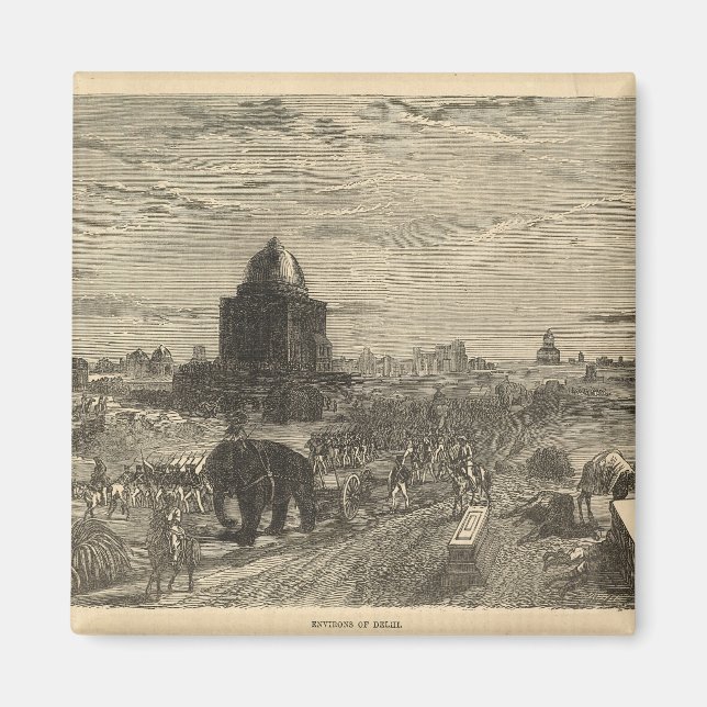 Íman Environs de Delhi, 1857 (Frente)