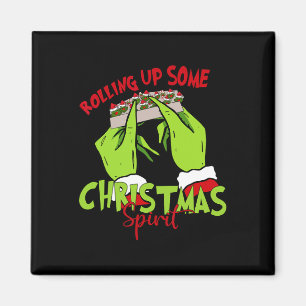 Íman Envolvendo alguns Papais noeis de Natal Espírito N