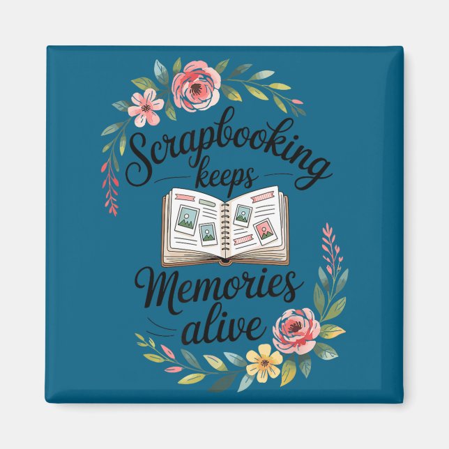 Íman Enxovais fofos para scrapbooking  (Frente)