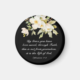 Íman Ephesianos 2:8 Por Grace, você foi salva de Bíblia