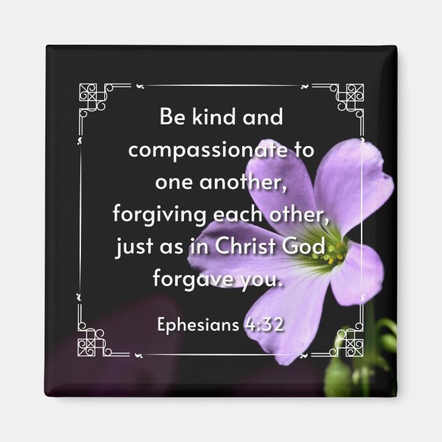 Íman Ephesianos 4:32 ímã (Frente)