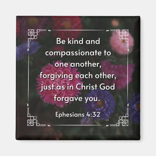 Íman Ephesianos 4:32 ímã (Frente)