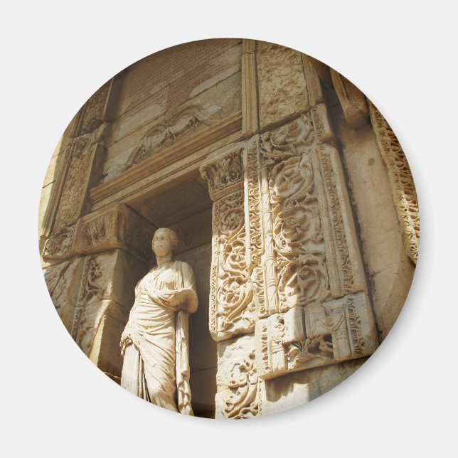 Íman Ephesus Turkey - Biblioteca Celsius em Ephesus (Frente)